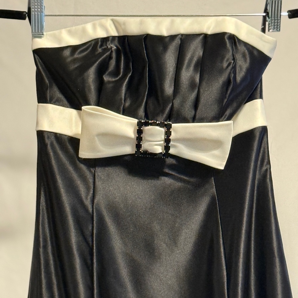 Jessica McClintock for Gunne Sax Vintage Strapless Gown โ Size 3 - Picture 5 of 8